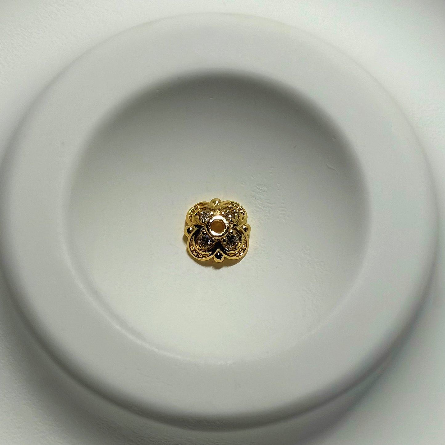 Four-Leaf Golden Charm