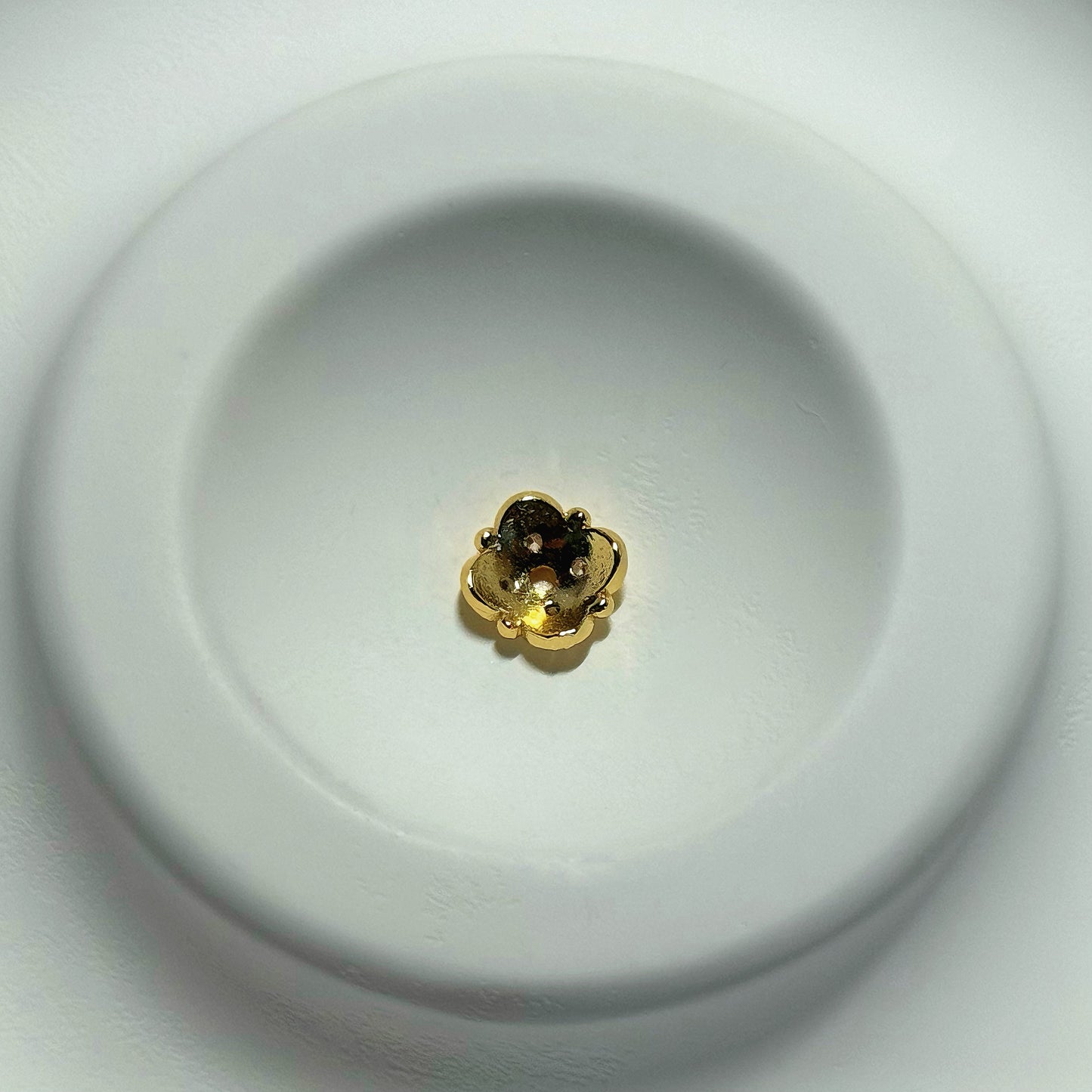 Four-Leaf Golden Charm